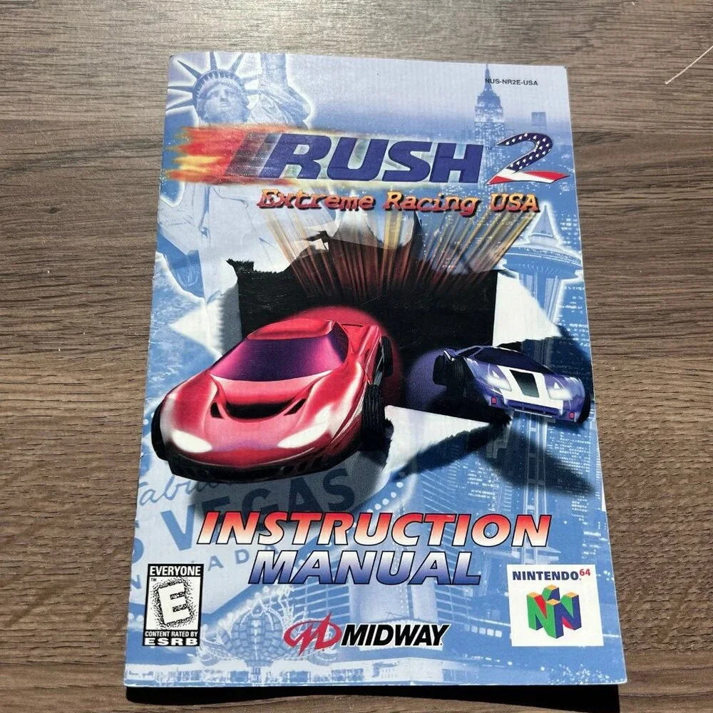N64 Rush 2 Manual